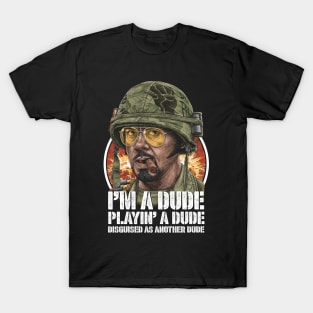 Tropic Thunder, Kirk Lazarus, Cult Classic T-Shirt